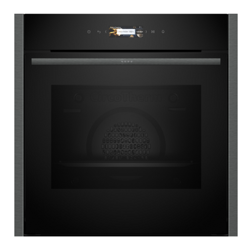 Neff B24CR31G0B - Graphite Built in Electric Single Oven - A+ energy