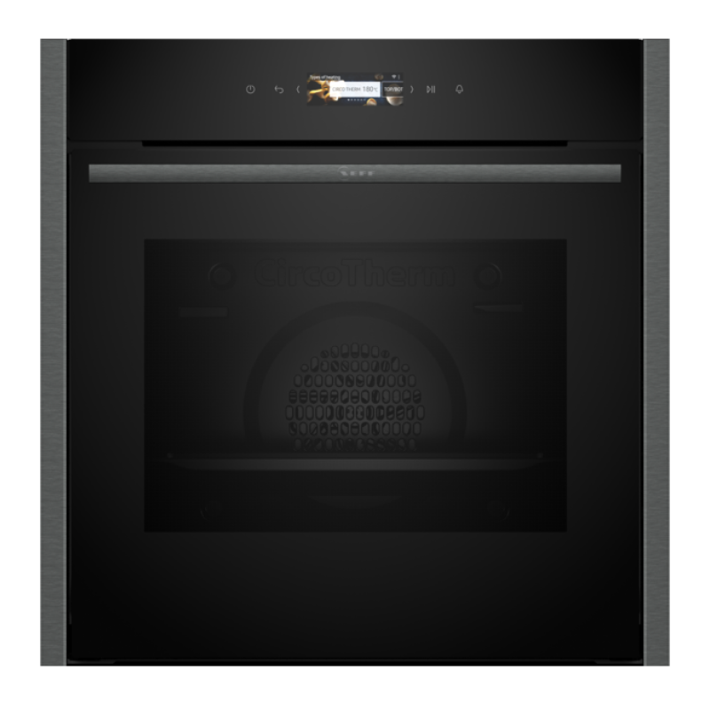 Neff B24CR31G0B - Graphite Built in Electric Single Oven - A+ energy