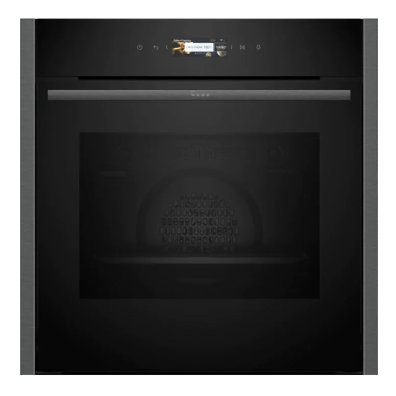 Neff B24CR71G0B - Graphite Built in Electric Single Oven - A+ energy