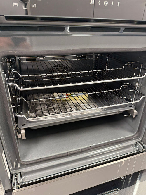 Neff B2ACH7HH0B - N50 Series Black Built in Electric Single Oven - Pyrolytic cleaning - A energy - Display