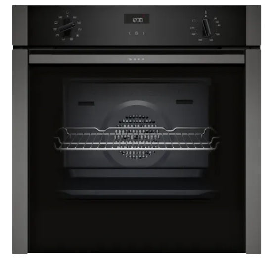 Neff B3ACE4HG0B - Graphite Built in Electric Single Oven - Catalytic cleaning - A energy