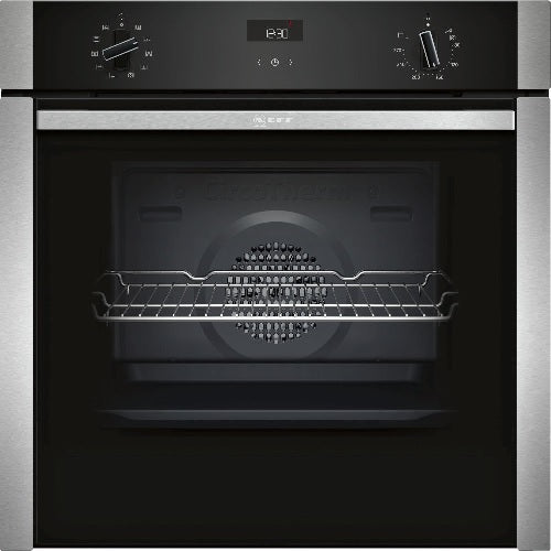 Neff B3ACE4HN0B - Slide and hide ® N50 Series Stainless steel Built in Electric Single Oven - Catalytic cleaning - A energy