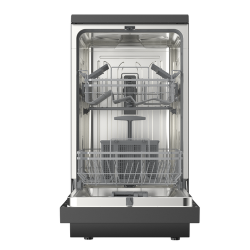 SIA SFSD459BL - Black 45cm Dishwasher - 9 Place Settings - E Energy Rating