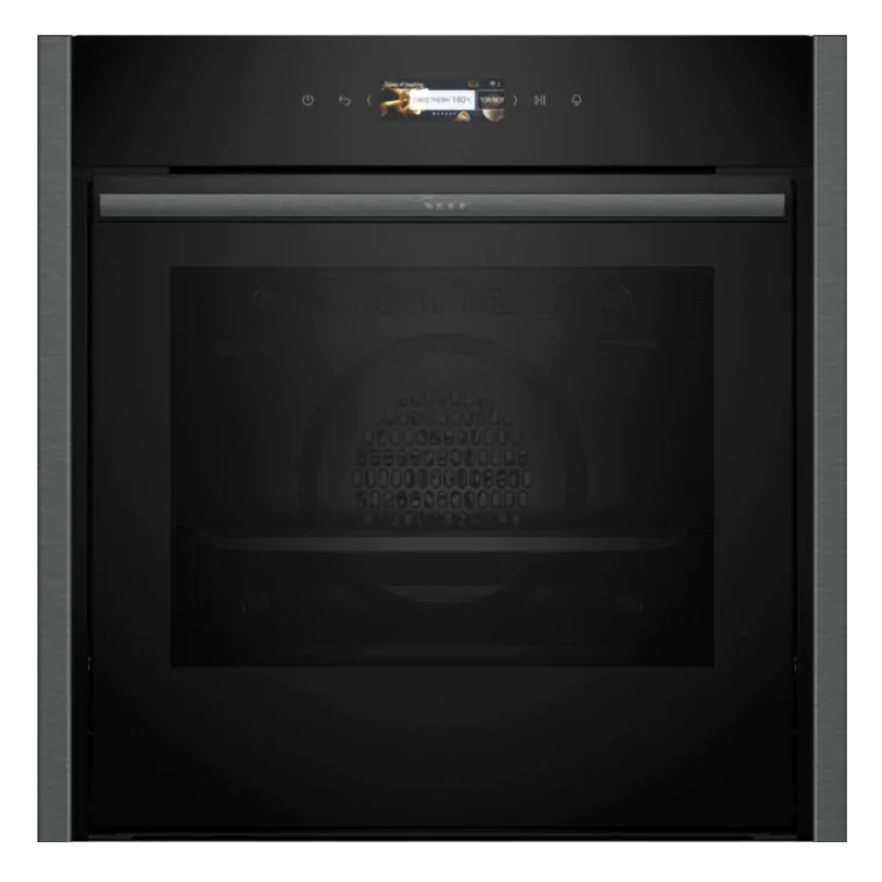 Neff B54CR31G0B - Slide and hide® N70 Series Graphite Built in Electric Single Oven - A+ energy