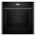 Neff B54CR71G0B - Slide and hide® N70 Series Graphite Built in Electric Single Oven - A+ energy