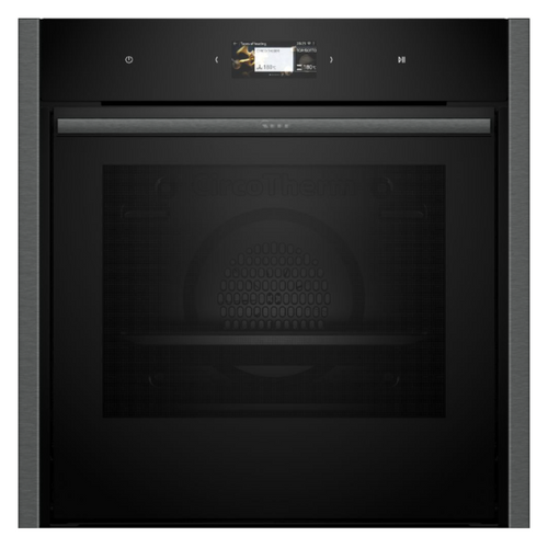 Neff B64CS71G0B - Slide and hide® N90 Series Graphite Built in Electric Single Oven - A+ energy