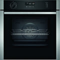 Neff B6ACH7HH0B - Stainless steel Built in Electric Single Oven - Pyrolytic cleaning - A energy