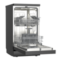 SIA SFSD459BL - Black 45cm Dishwasher - 9 Place Settings - E Energy Rating
