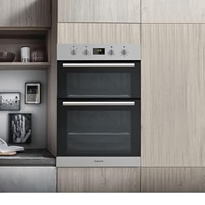 Hotpoint DD2544CIX - Stainless Steel Double Oven - 116L - A Energy