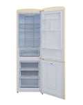 CDA FLORENCE BARLEY - Beige Freestanding 60/40 Frost Free Fridge Freezer