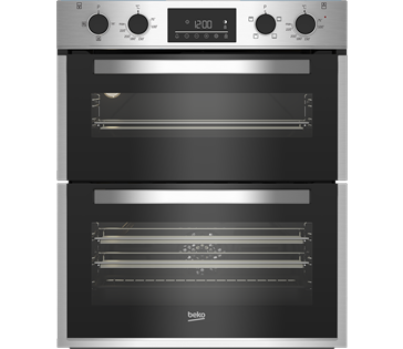 Beko BBTF26300X - 72cm Built Under Double Fan Oven with Touch Controls