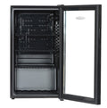 Iceking BC151K - Black Undercounter Fridge - E energy