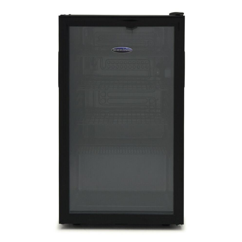 Iceking BC151K - Black Undercounter Fridge - E energy