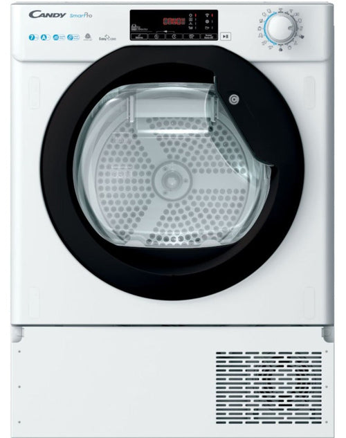 Candy BCTD H7A1TBE-80 - White Integrated 7KG Dryer - A+ energy - Display