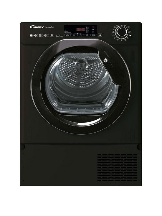 Candy BCTDH7A1TCEB - Black Integrated 7KG Integrated Dryers - A+ energy