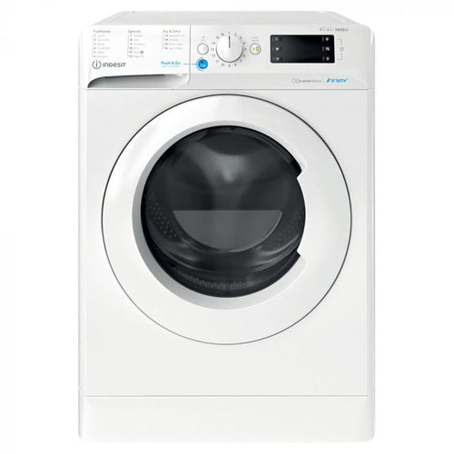 Indesit BDE86436XWUKN - White 8KG/6KG Washer Dryer - 1400 RPM - D energy