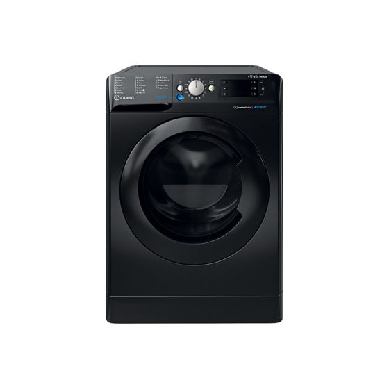 Indesit BDE 86436X B UK N - Black 8KG/6KG Washer Dryer - 1400 RPM - D energy