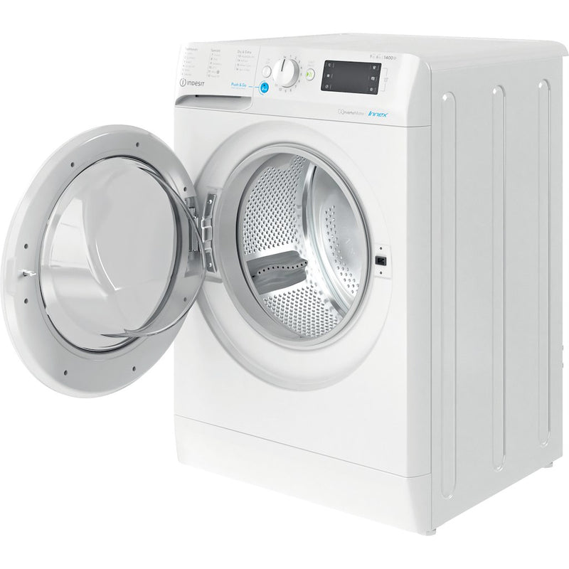 Indesit BDE 96436X W UK N - White 9KG/6KG Washer Dryer - 1400 RPM - D energy