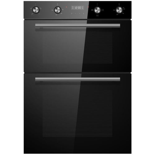 Statesman BDM373BL - Black Built in Electric Double Oven - B energy