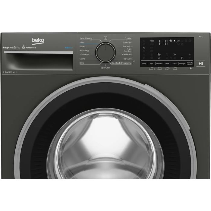 Beko B3W5941IG  - Graphite 9KG Washing Machine - 1400 RPM - A energy