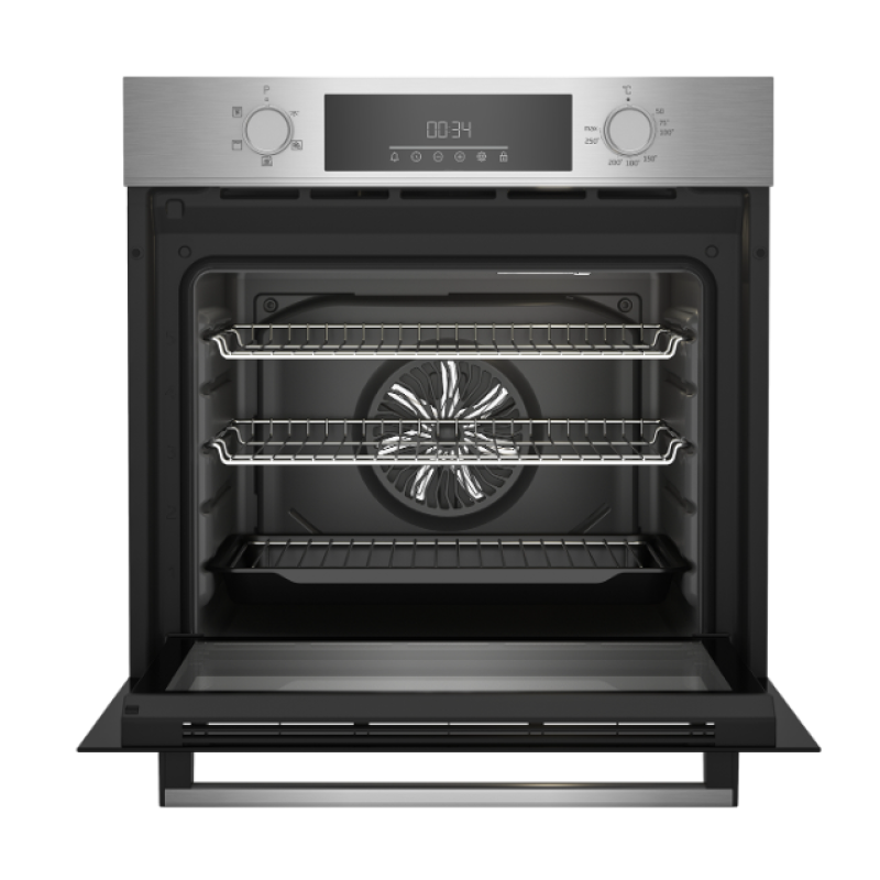 Beko BBAIF22300X - Stainless steel Built in Electric Single Oven - Steam Assisted cleaning - A energy - Display