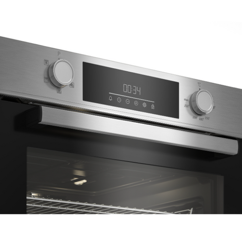 Beko BBAIF22300X - Stainless steel Built in Electric Single Oven - Steam Assisted cleaning - A energy - Display