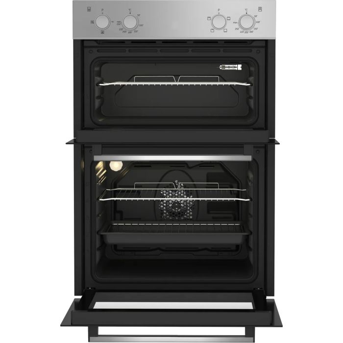 Beko BBXDF21000S - Stainless Steel Built-In Electric Double Oven - A/A Energy