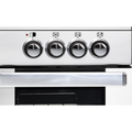 Belling COOKCENTRE 90DFT PROF Sta - Stainless steel 5 Zone Dual Fuel Cooker - A energy