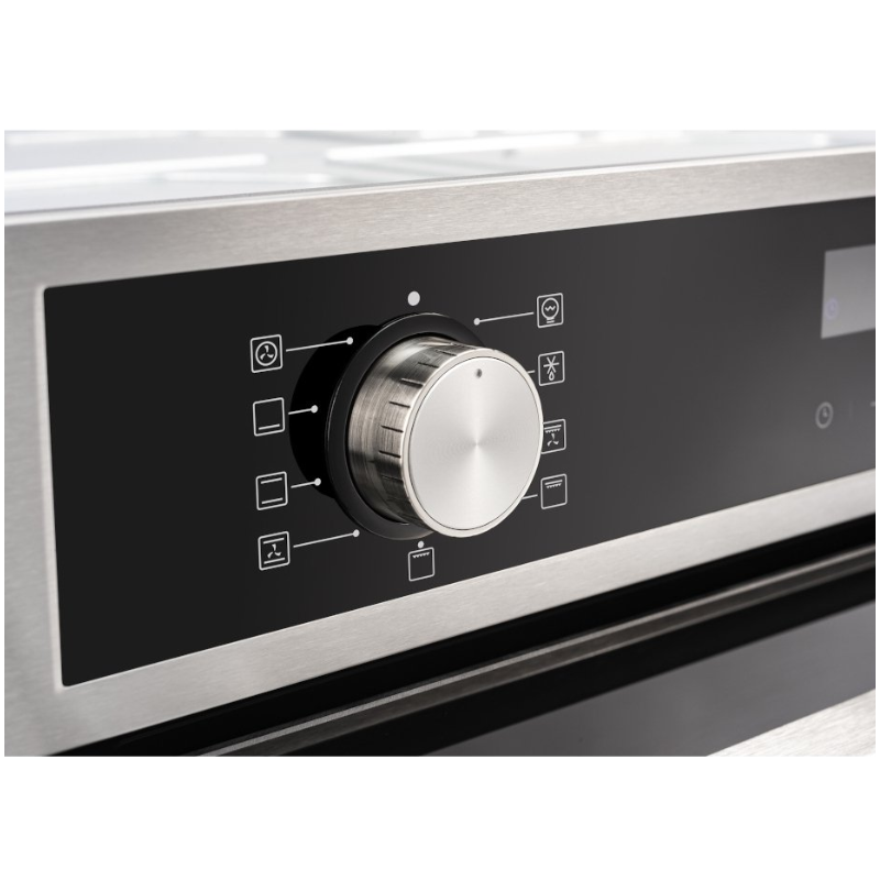 Belling BI603MF STA 444411627 - Stainless steel Built in Electric Single Oven - Catalytic cleaning - A energy