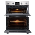 Belling BI702FPCT STA 444444783 - Stainless steel Built under Electric Double Oven - A energy