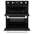 Belling BI703MFC BLK 444441630 - Black Built under Electric Double Oven - Catalytic cleaning - A/A energy