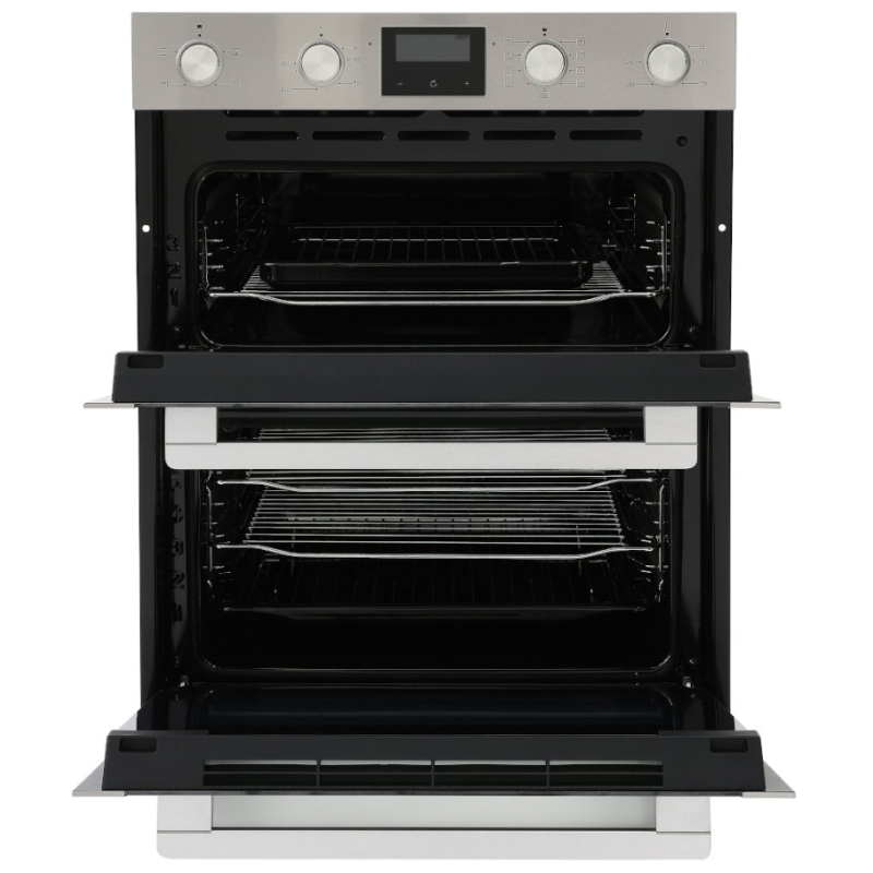 Belling BI703MFC STA 444411631 - Stainless steel Built under Electric Double Oven - Catalytic cleaning - A/A energy