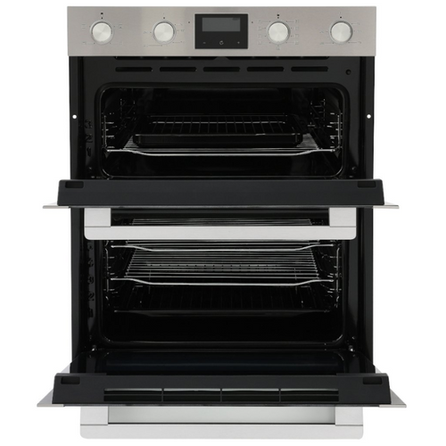 Belling BI703MFC STA 444411631 - Stainless steel Built under Electric Double Oven - Catalytic cleaning - A/A energy - Display