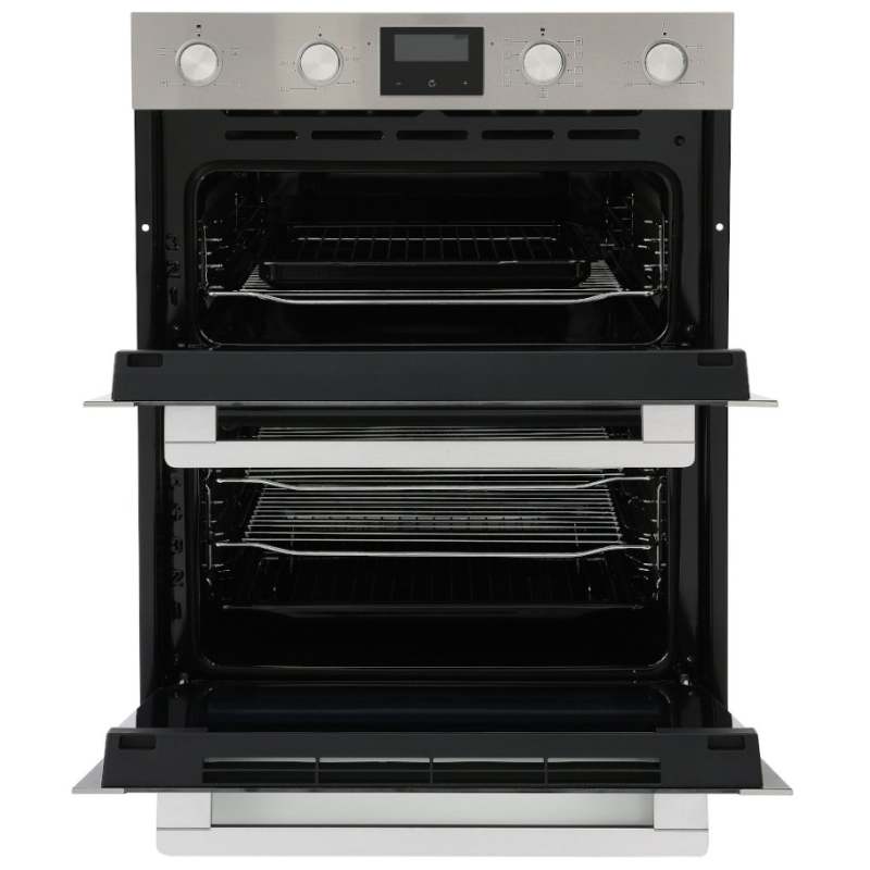Belling BI703MFC STA 444411631 - Stainless steel Built under Electric Double Oven - Catalytic cleaning - A/A energy - Display