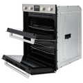 Belling BI703MFC STA 444411631 - Stainless steel Built under Electric Double Oven - Catalytic cleaning - A/A energy - Display