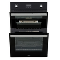 Belling BI902G BLK 444444796 - Black Built in Gas Double Oven - A energy