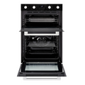 Belling BI903MFC BLK 444411403 - Black Built in Electric Double Oven - Catalytic cleaning - A energy