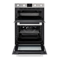 Belling BI903MFC STA 444411402 - Stainless steel Built in Electric Double Oven - Catalytic cleaning - A energy - Display