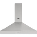 Belling COOKCENTRECHIM90PYR 444411668 - Stainless Steel Chimney Cooker Hood - 90cm - C energy