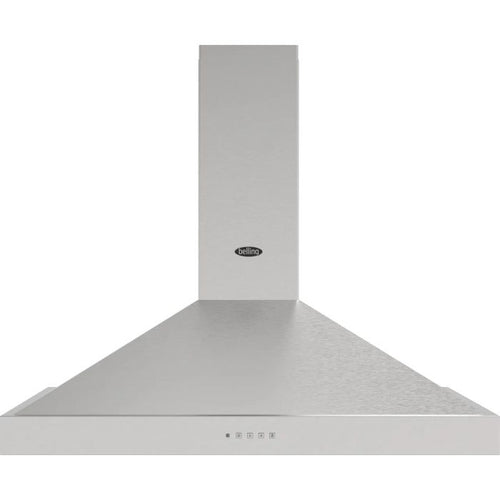 Belling COOKCENTRECHIM90PYR 444411668 - Stainless Steel Chimney Cooker Hood - 90cm - C energy