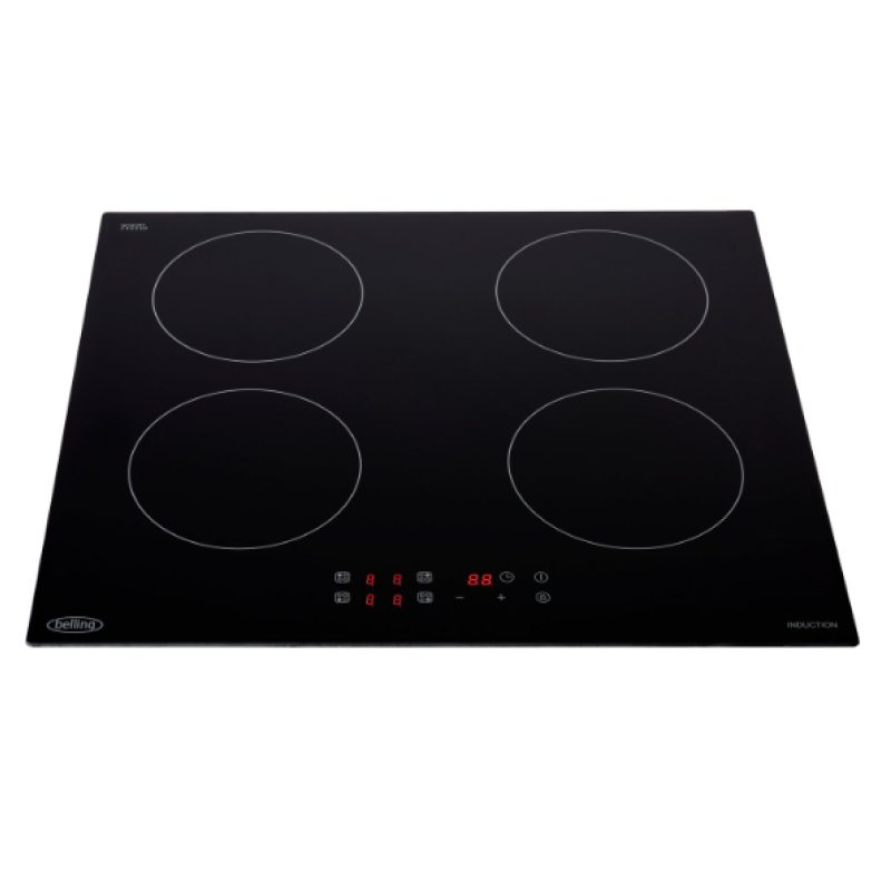 Belling IHT6013 BLK 444410125 - Black 4 Zone Electric Hob