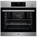 AEG BES355010M - Stainless steel Built in Electric Single Oven - Steam Assisted cleaning - A energy