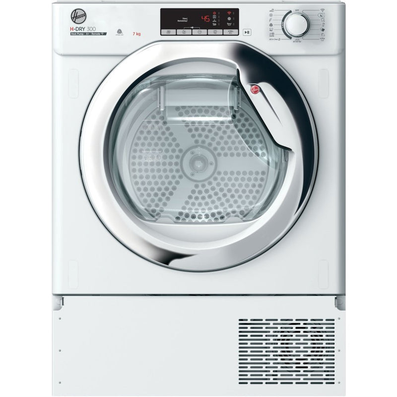 Hoover BHTD H7A1TCE - Wi-fi connected White Integrated 7KG Integrated Dryers - A+ energy