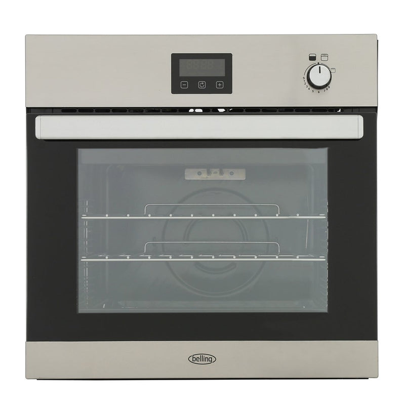 Belling BI602G STA 444444791 - Stainless steel Built in Gas Single Oven - A energy