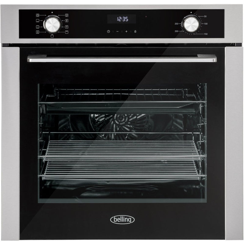 Belling BI603MF STA - Stainless steel Built in Electric Single Oven - Catalytic cleaning - A energy