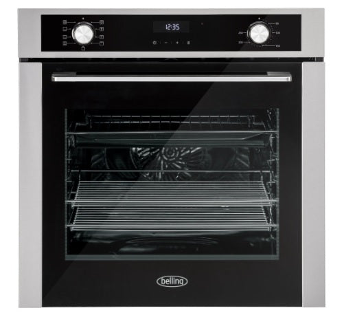 Belling BI603MFC STA 444411399 - Stainless steel Built in Electric Single Oven - Catalytic cleaning - A+ energy