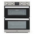 Belling BI702FP STA 444444781 - Stainless steel Built under Electric Double Oven - Manual cleaning - A energy