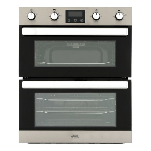 Belling BI702FPCT STA 444444783 - Stainless steel Built under Electric Double Oven - A energy