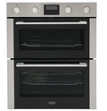 Belling BI703MFC STA 444411631 - Stainless steel Built under Electric Double Oven - Catalytic cleaning - A/A energy