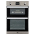 Belling BI902G STA 444444795 - Stainless steel Built in Gas Double Oven - A energy